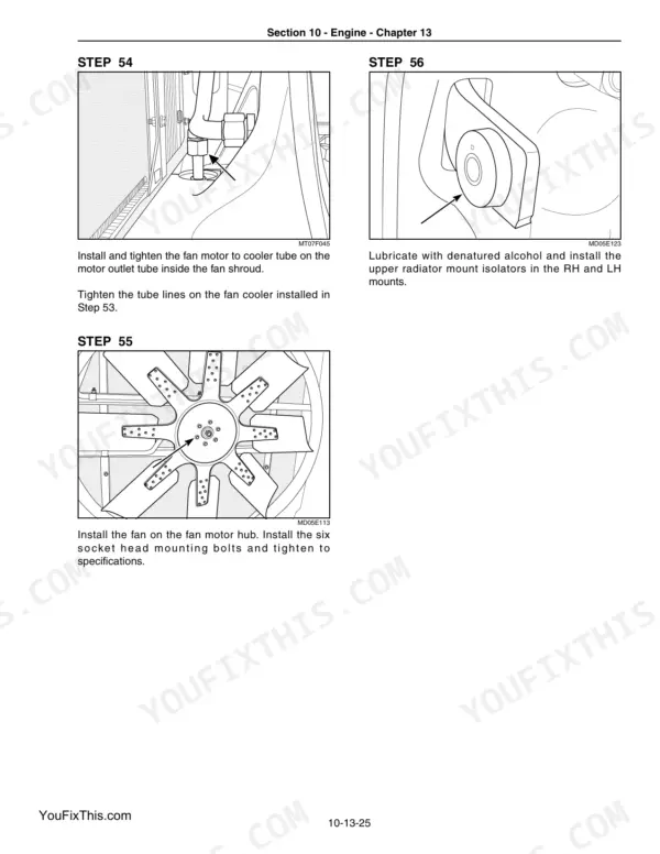 New Holland T9010 repair manual - Engine, Section 10 - Engine - Chapter 13
