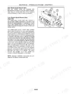 new-holland-tc29d-tc33d-tractor-repair-manual-87036760-hydraulic-430.webp New Holland TC29D, TC33D exploded view diagram of the front double-spool remote valve and hydraulic system operation.