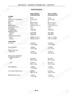 new-holland-tc29da-tc33da-tractors-repair-manual-87057407-specs-51.webp New Holland TC29DA, TC33DA engine specifications and fluid capacity table including fuel, cooling, and transmission systems.