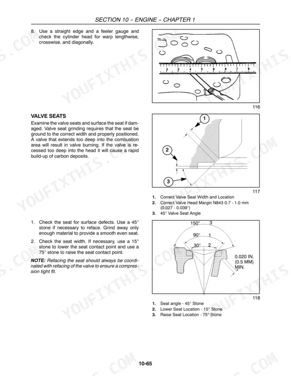 New Holland TC35A repair manual - ENGINE, Section 10 -- Engine -- Chapter 1