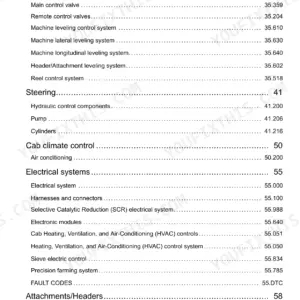 New Holland TC5040, TC5080 Repair Manual - Page 1
