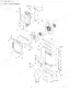 New Holland TG210, TG230, TG255, TG285 exploded view diagram of the radiator and fan shroud assembly components.