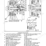 New Holland TK4020, TK4030, TK4040, TK4050, TK4060 clutch assembly exploded view diagram and component list.