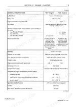 new-holland-tk4020-to-tk4060-tractor-service-manual-84150919a2-procedures-17.webp New Holland TK4020, TK4030, TK4040, TK4050, TK4060 engine lubrication and cooling system specifications table.
