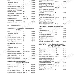 New Holland TL70A, TL80A, TL90A, TL100A Service Manual - Page 1