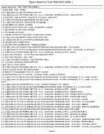 New Holland TL80 Parts Catalog - Page 1