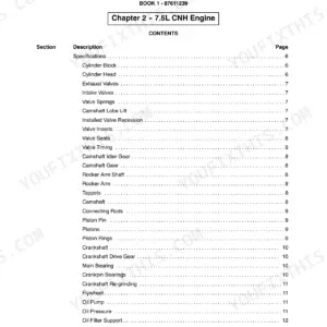 New Holland TM120, TM190 Repair Manual - Page 1