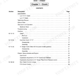 New Holland TN55D, TN75S Repair Manual - Page 1