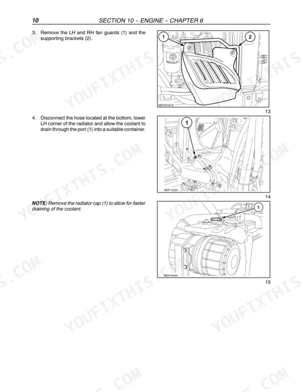 New Holland TN60A service manual - Section 10 -- Engine -- Chapter 6