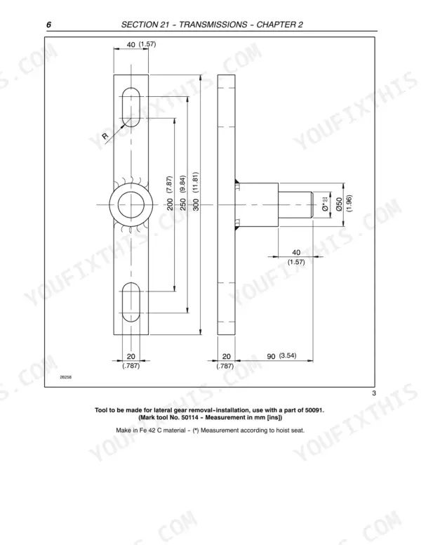 New Holland TN60A service manual - Section 21 -- Transmissions -- Chapter 2