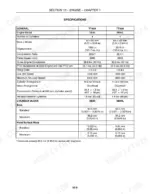 new-holland-tt45a-tt50a-tractor-repair-manual-87655301-specs-72.webp New Holland TT45A, TT50A engine specifications table including bore, stroke, displacement, and cylinder block data.
