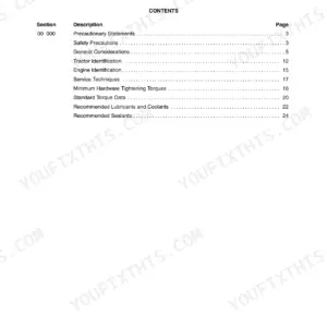 New Holland TV145 Repair Manual - Page 1