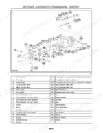 new-holland-tz18da-to-tz25da-tractors-repair-manual-87350104-exploded-view-291.webp New Holland TZ18DA, TZ22DA, TZ24DA, TZ25DA hydrostatic transmission exploded view diagram and parts list.