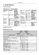 new-holland-workmaster-to-75-tractor-operator-manual-51590514-maintenance-145.webp New Holland Workmaster 55, 65, 75 maintenance table showing fluid capacities, consumables, and service chart.