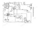 New Holland YT12.5-YT18H wiring diagram showing battery, ignition switch, solenoid, PTO switch, and engine electrical components.
