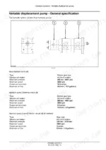 nh-cx5080-cx6090-47824864-v2-page-506.webp New Holland CX5080 to CX6090 variable displacement pump general specification table.