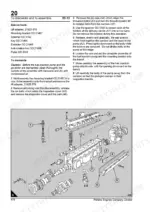 perkins-3012-cv12-12-cylinder-diesel-engines-for-industrial-applications-workshop-manual-tsd-3420-issue-3-exploded-view-171.webp Perkins 3012, CV12 fuel injection pump dismantling procedure and exploded view diagram of pump components.