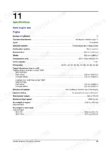 perkins-3012-cv12-12-cylinder-diesel-engines-for-industrial-applications-workshop-manual-tsd-3420-issue-3-specs-23.webp Perkins 3012, CV12 engine specifications table including bore, stroke, firing order, and tappet clearance data.