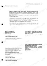 perkins-4-192-4-203-d4-203-diesel-engines-workshop-manual-601-ser06811010-maintenance-28.webp Perkins 4.192, 4.203, D4.203 preventive maintenance schedule listing service intervals for oil, filters, and engine checks.