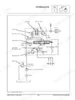 same-393-to-603-tractor-service-manual-hydraulic-179.webp Same 393, 453, 503, 603, SAME 393, SAME 453, SAME 503, SAME 603 hydraulic system diagram showing valves and rear lift.