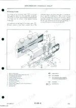 same-90-to-170-tractors-workshop-manual-307-1026-3-0-hydraulic-544.webp Same 90, 100, 110, 130, 150, 170 supplementary hydraulic circuit diagram showing distributor shaft and valve operation.