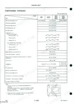 same-90-to-170-tractors-workshop-manual-307-1026-3-0-torque-90.webp Same 90, 100, 110, 130, 150, 170 engine unit tightening torque specifications table and head nut sequence diagram.