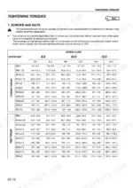 same-dorado-to-86-tractor-workshop-manual-torque-14.webp Same Dorado, Power Shuttle torque table for coarse and fine thread screws and nuts.