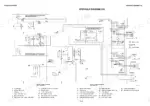 same-rubin-to-200-tractor-workshop-manual-hydraulic-24.webp Same Rubin 160-200 hydraulic diagram 1/3 showing front lift, suspension, and gear box systems.