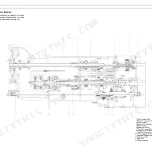 Same SILVER 110, SILVER 130 gearbox transmission cross-section diagram with numbered component parts list.