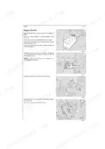 same-silver-to-130-tractor-workshop-manual-procedures-59.webp Same SILVER 110, SILVER 130 engine removal procedure showing battery, AC pipe fittings, and cab cover panel removal.