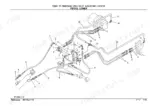 takeuchi-tb007-mini-excavator-parts-catalog-p-tb007bab-hydraulic-parts-28.webp Takeuchi TB007 lower hydraulic piping diagram showing hoses, fittings, and connectors for the excavator system.