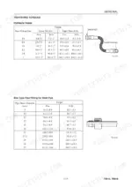 takeuchi-tb014-tb016-compact-excavator-workshop-manual-cc4e002-torque-19.webp Takeuchi TB014, TB016 torque specification tables for hydraulic hose fittings and bite type steel pipe fittings.
