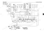 takeuchi-tb015-compact-excavator-workshop-manual-wc3-101e5-hydraulic-109.webp Takeuchi TB015 hydraulic circuit diagram showing control valves, cylinders, travel motors, and pump configuration.