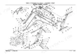 takeuchi-tb070-hydraulic-excavator-parts-catalog-pl1-101z5-1-boom-parts-242.webp Takeuchi TB070 exploded view diagram of boom assembly, including hydraulic cylinders, pins, and mounting hardware.