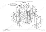 takeuchi-tb070-hydraulic-excavator-parts-catalog-pl1-101z5-1-cab-parts-196.webp Takeuchi TB070 exploded view diagram of cab assembly, showing glass, frame, seals, and mounting hardware components.