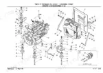 takeuchi-tb070-hydraulic-excavator-parts-catalog-pl1-101z5-1-engine-parts-96.webp Takeuchi TB070 exploded view of engine, radiator, mounts, and alternator parts.