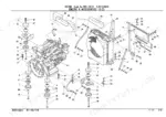 takeuchi-tb070w-wheeled-excavator-parts-catalog-pw1-101z1-engine-parts-120.webp Takeuchi TB070W exploded view of engine, radiator, and mounting accessories including dampers and hardware.
