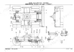 takeuchi-tb070w-wheeled-excavator-parts-catalog-pw1-101z1-parts-list-14.webp Takeuchi TB070W undercarriage exploded view diagram showing frame, wheels, and blade components for parts identification.