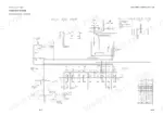 Takeuchi TB108 hydraulic circuit diagram showing pump, control valve, cylinders, and motors with component parts list.