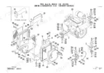 takeuchi-tb125-hydraulic-excavator-parts-catalog-be5z010-engine-parts-102.webp Takeuchi TB125 exploded view diagram of engine accessories, radiator, and mounting components.