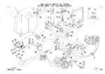 takeuchi-tb125-hydraulic-excavator-parts-catalog-be5z010-hydraulic-parts-164.webp Takeuchi TB125 exploded view of upper piping system showing hoses, clamps, and hydraulic connections.