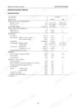 takeuchi-tb138fr-compact-excavator-workshop-manual-cg5e001-specs-23.webp Takeuchi TB138FR, TB138FR Compact Excavator, YDP-MP2, YDP-MP4 specifications table for machine mass, performance, and dimensions.