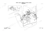 Takeuchi TB15FR electrical wiring diagram showing harness routing, relay locations, and numbered component connections.