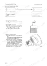 Takeuchi TB175, TB175 Compact Excavator, YDP-MP2, YDP-MP4 troubleshooting guide for hydraulic pump and oil level issues.