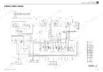 takeuchi-tb215r-mini-excavator-shop-manual-cc8e001-hydraulic-43.webp Takeuchi TB215R hydraulic circuit diagram showing pumps, control valves, cylinders, and relief pressure specifications.