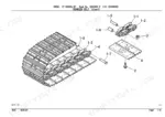 takeuchi-tb260-mini-excavator-parts-catalog-bq0z001-2-parts-list-18.webp Takeuchi TB260 exploded view diagram of steel crawler belt assembly, showing track links, pins, bushings, and shoe bolts.
