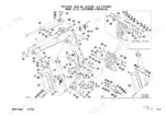 takeuchi-tb75fr-tb80fr-hydraulic-excavator-parts-catalog-bl2z006-boom-parts-374.webp Takeuchi TB75FR, TB80FR exploded view diagram of boom assembly components, pins, bushings, and hydraulic cylinders.