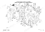 takeuchi-tb75fr-tb80fr-hydraulic-excavator-parts-catalog-bl2z006-engine-parts-150.webp Takeuchi TB75FR, TB80FR exploded view of engine cooling system, radiator, fan shroud, and engine mounting components.