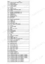 takeuchi-tl126-compact-track-loader-parts-catalog-pt5-101z5-3-chassis-parts-12.webp Takeuchi TL126 parts catalog index table listing chassis, engine, hydraulic, and cabin components by page number.
