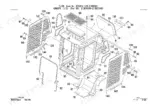 takeuchi-tl130-compact-track-loader-parts-catalog-bt8z012-cab-parts-230.webp Takeuchi TL130 exploded view diagram of canopy, side guards, and cab frame components with numbered parts list.